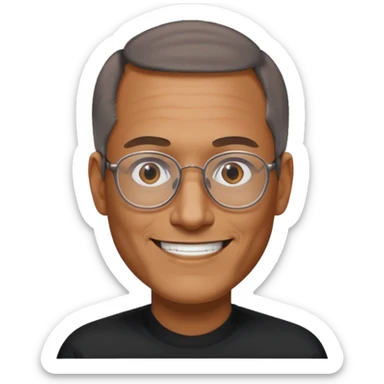 Steve jobs designer  sticker