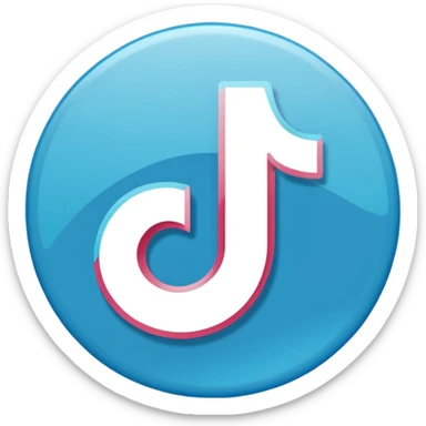 Verified tiktok logo sticker