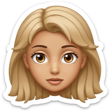 asta(from black clover) with sparkling eyes sticker