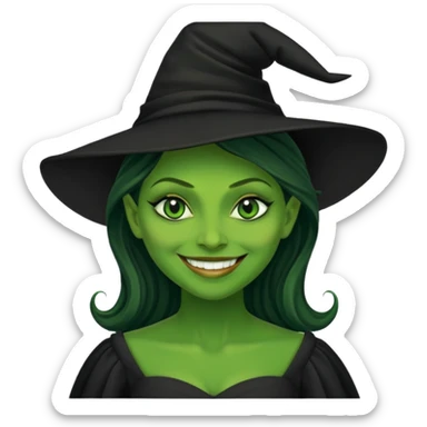 wicked elphaba sticker