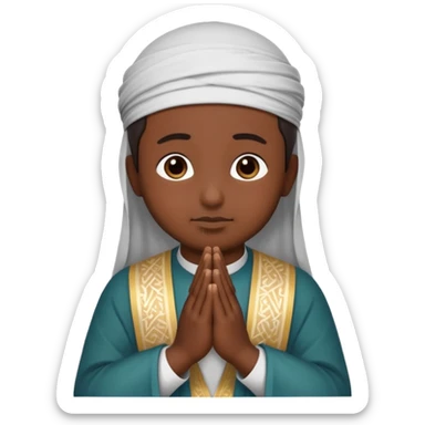 prayer islam sticker