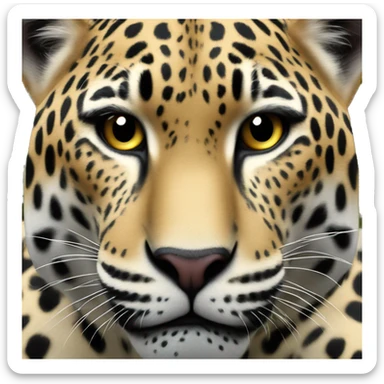 Not réalisme please do a émoticônes jaguar  sticker