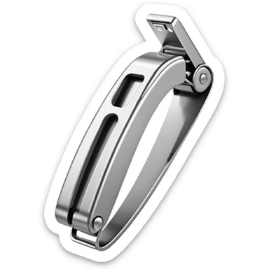 finger nail clippers sticker