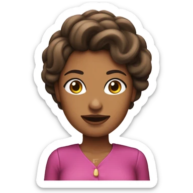 Mulher poderosa e rica  sticker