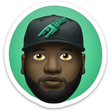 Run the Jewels album cover sticker