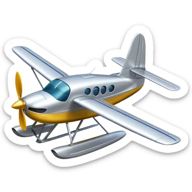 seaplane sticker