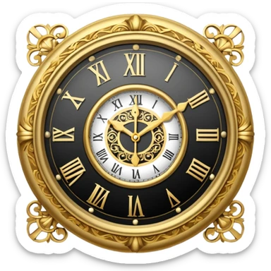 clock sticker