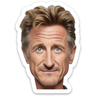 Sean penn sticker