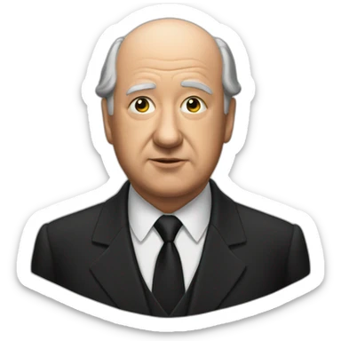 Alfred Hitchcock sticker
