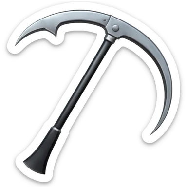 The Scythe of Death sticker