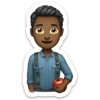 Hardworking with No comfort zone sticker