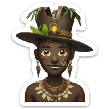 Witch Doctor sticker