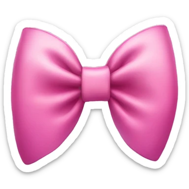 Cute bow sticker