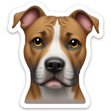 English Staffy  sticker