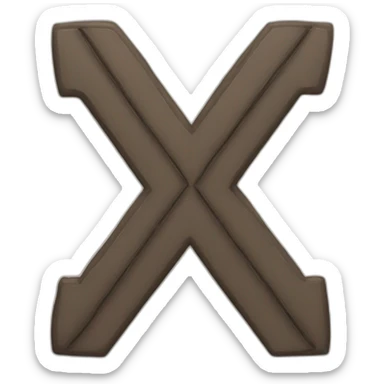 Plus sign as had sticker