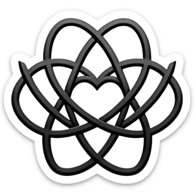 A heartagram sticker