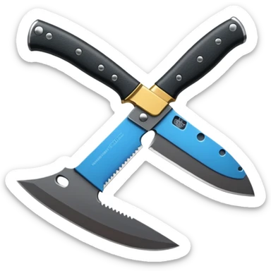 Krambit knife sticker