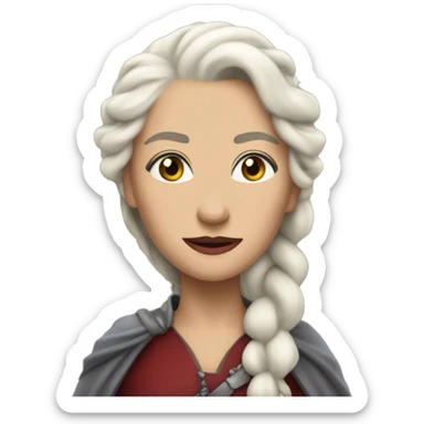 Queen rhaenyra targaryen sticker