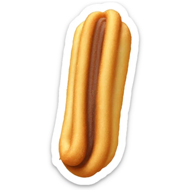 Mexican churro sticker
