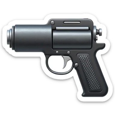 Mini gun sticker