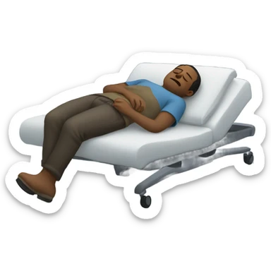 Sleeping at the airport sticker