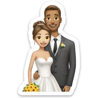 Demande en mariage sticker