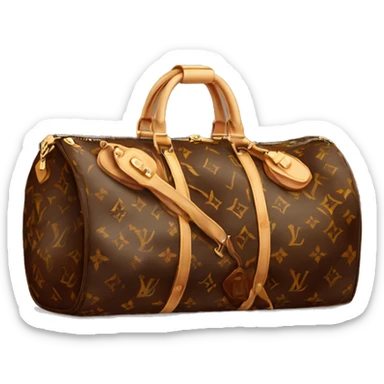 Louis Vuitton duffle bag sticker
