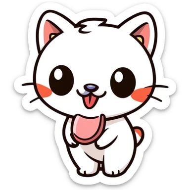 Tounge sticking out  sticker