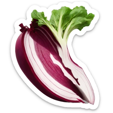 sliced open Beetroot sticker