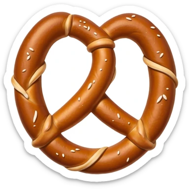 NY pretzel  sticker