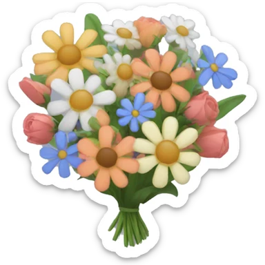 Bouquet of flowers sticker