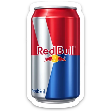 Can of Redbull sticker