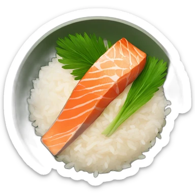 miso-soup-and-grilled-salmon-with-rice sticker