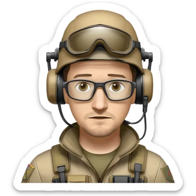 Edward Snowden as an operator from call of duty warzone with a questionable look on his face, realistic photo sticker