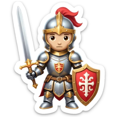 Cookie run Knight sticker