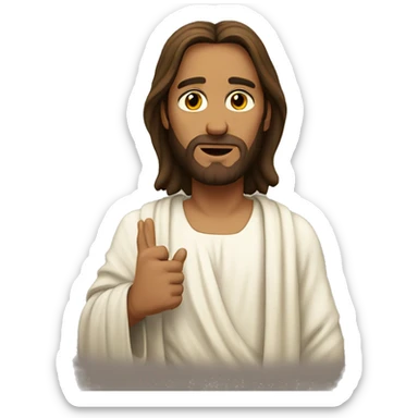 Jesus sticker