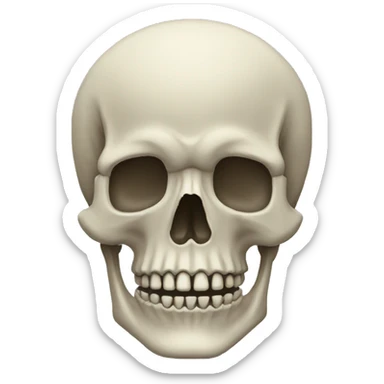 skelton sticker