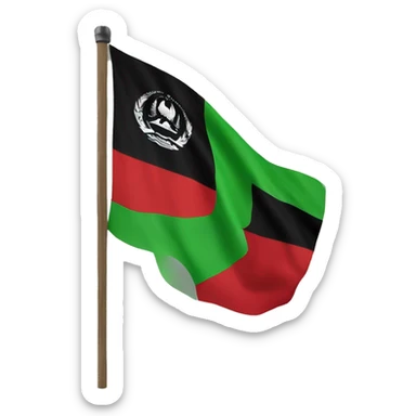Afghanistan Flag sticker