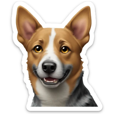 Australian cattle dog sticker