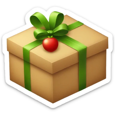 caja de regalo sticker