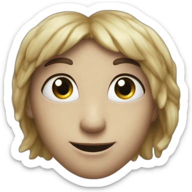 Cœur fond noir sticker