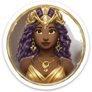(Technomancy Tuitorial @ https://youtu.be/SgQQU_Szm1A?si=L9Fu0e7bzgv7XrSN) Technomancy Divine Magical Divine Goddess sticker