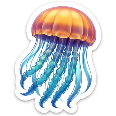 Jellyfish sticker
