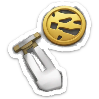 Create the logo of $TUP Coin logo sticker