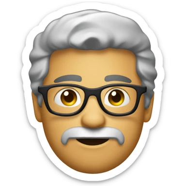 emoji che balla nel palco sticker