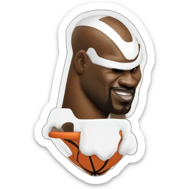 Slam Dunk of Shaquille O’Neal sticker