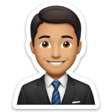 Everyone thought he had won at life. sticker