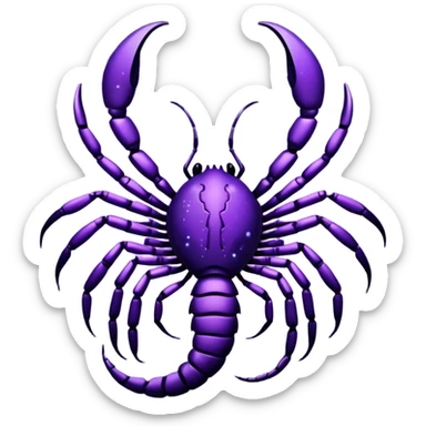 Scorpio zodiac sign sticker