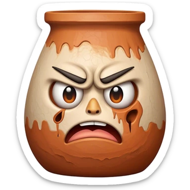 angry kiln sticker