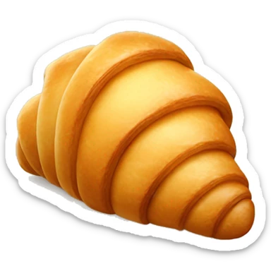 cute croissant  sticker